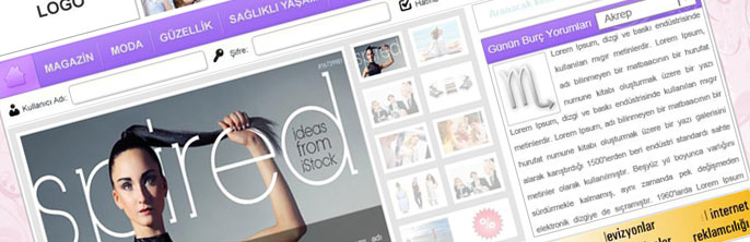 Kadin Portali - Proje